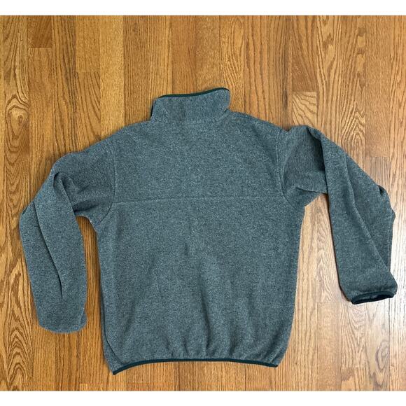 Patagonia Synchilla Gray Green Men's Small Pullover Sweater- EUC - Picture 4 of 6